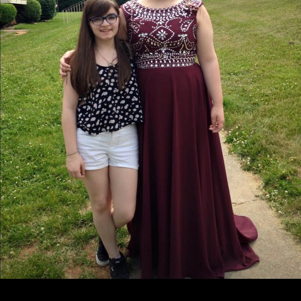 Mahogany Prom Dress